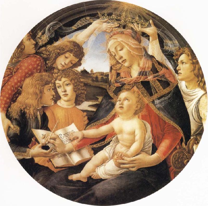 Sandro Botticelli Madonna del Magnificat France oil painting art